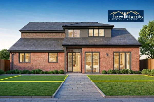 Home extension focusing on boundary line Wakefield