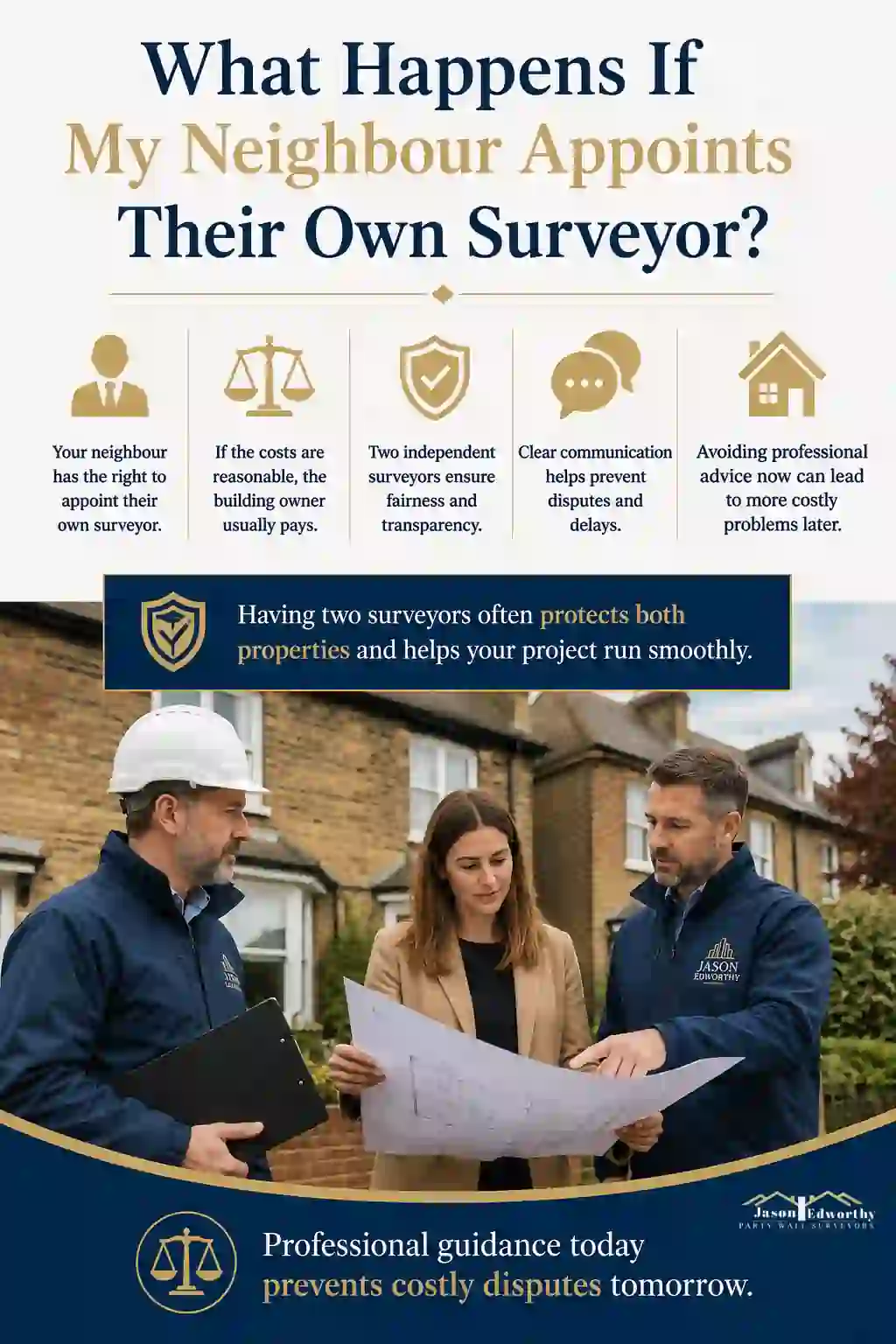 What Happens If My Neighbour Appoints Their Own Surveyor Wakefield?