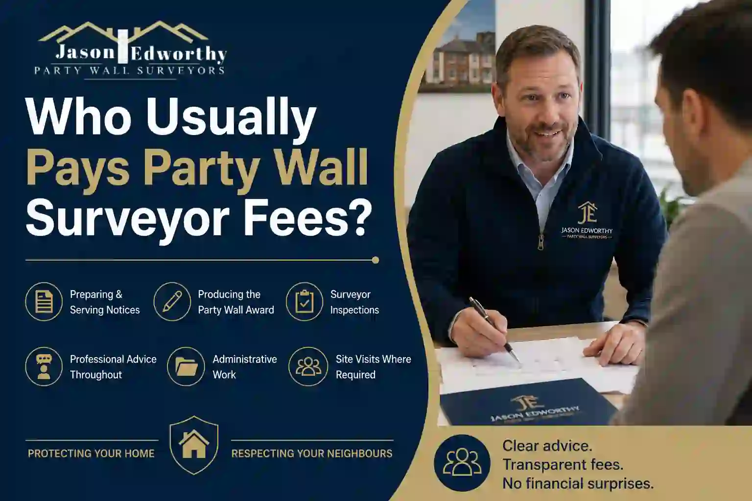 Who Usually Pays Party Wall Surveyor Fees Wakefield?